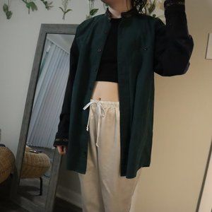 long sleeve button down